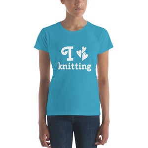 I Love Knitting (t-shirt, classic fit)