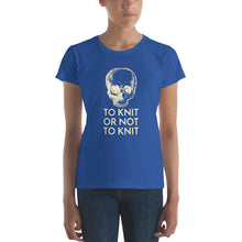 Load image into Gallery viewer, To Knit Or Not To Knit (t-shirt, classic fit)