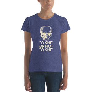 To Knit Or Not To Knit (t-shirt, classic fit)