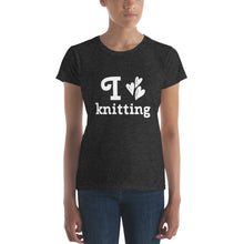 Load image into Gallery viewer, I Love Knitting (t-shirt, classic fit)