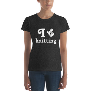 I Love Knitting (t-shirt, classic fit)